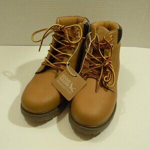 Eddie Bauer Boys Size 3 Work Boots Utility "Karpie" NWT